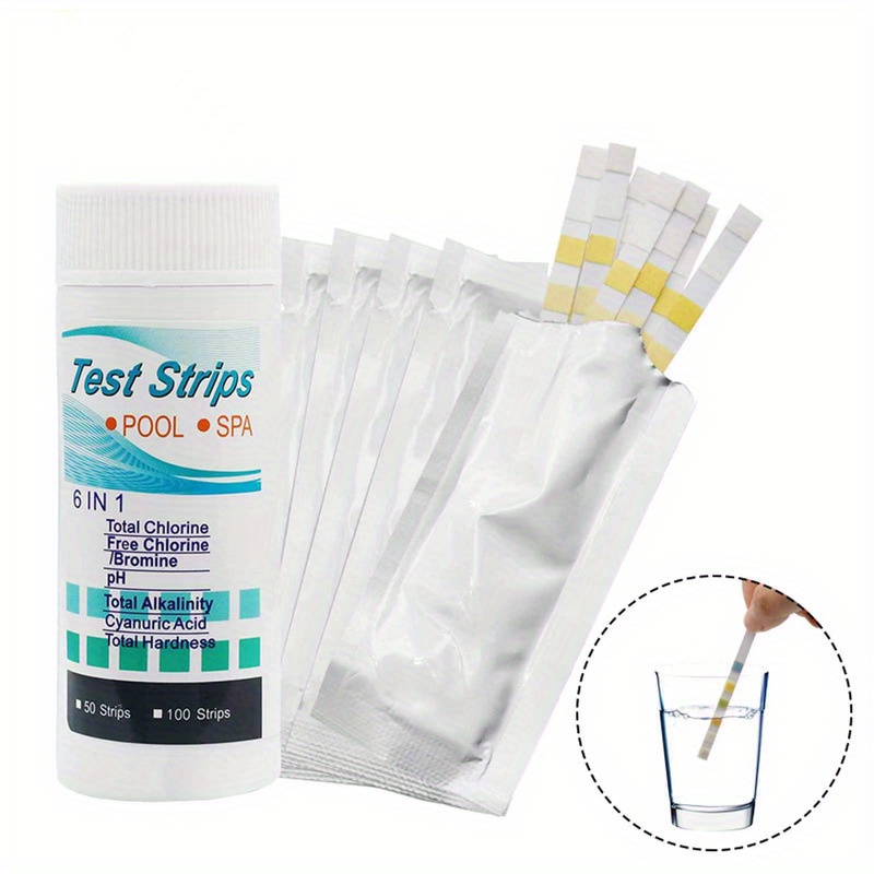 Ph Strip Test - Tiras reactivas de agua para piscinas