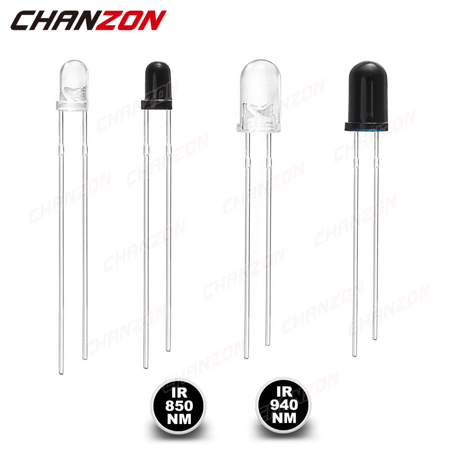 Science And Hobby Photos - 100 Uds 3mm 5mm IR LED