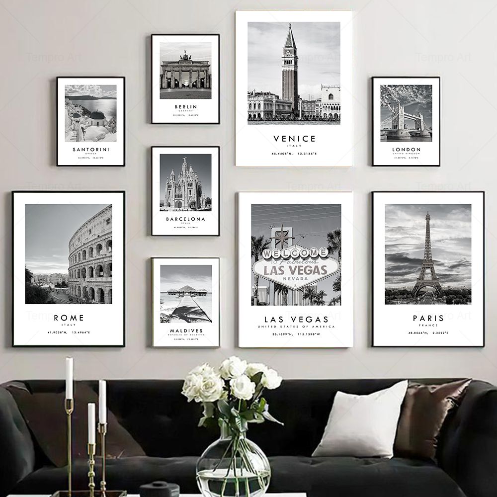 Póster de fotografía de viaje  - Star Map Poster reseña y precio