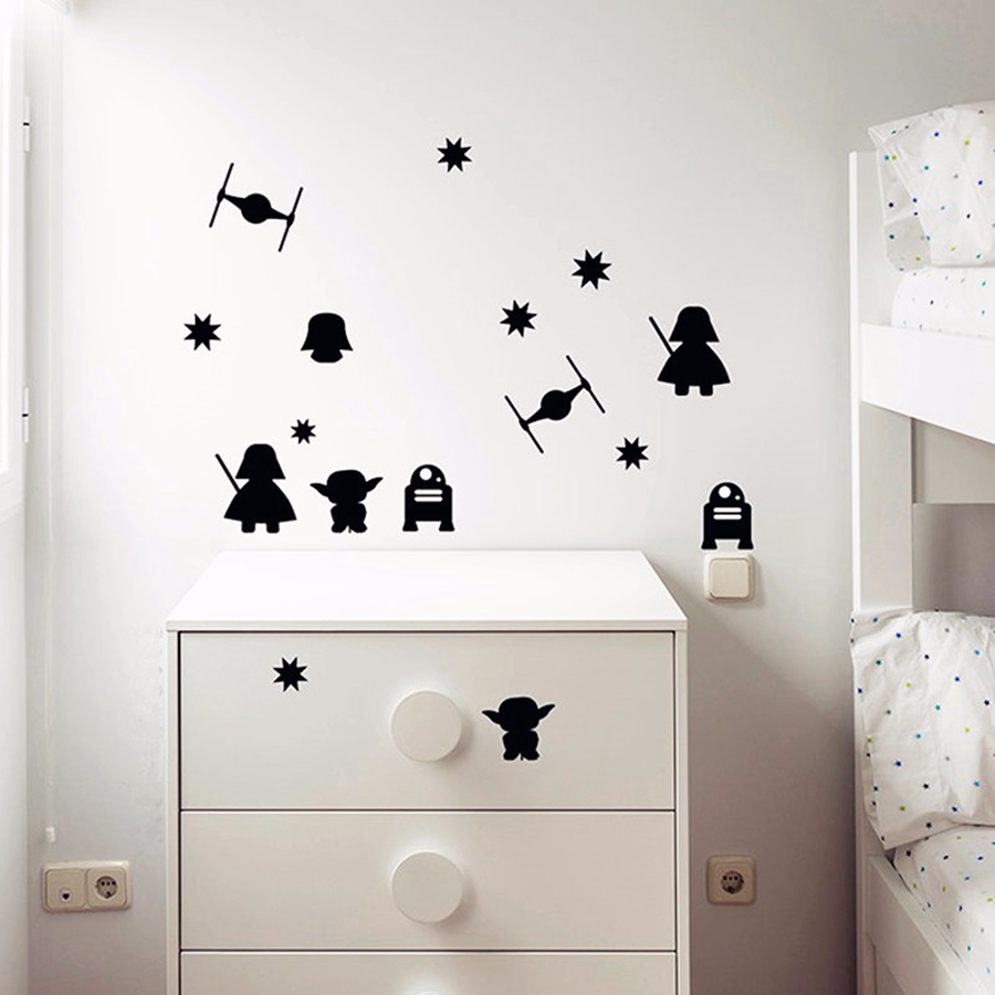 Pegatinas de vinilo para pared - Science Project Robot reseña y precio