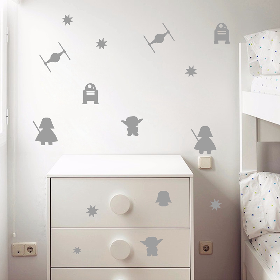 Pegatinas de vinilo para pared - Science Project Robot reseña y precio