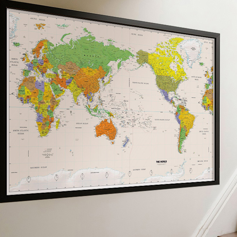 Mapa de pared, poliéster, mapa - Star Map Poster reseña y precio