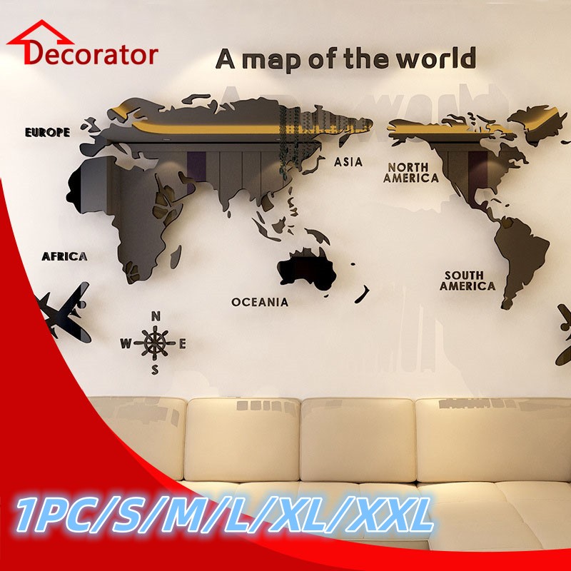 Mapa del mundo nórdico acrílic - Star Map Poster reseña y precio